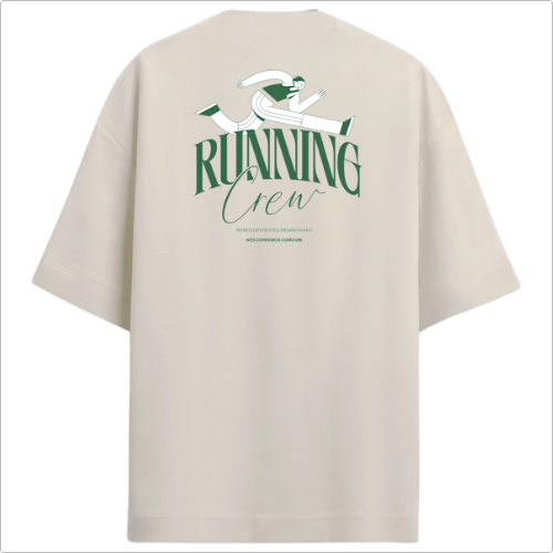 Camisa OverSized Premium - Running Crew